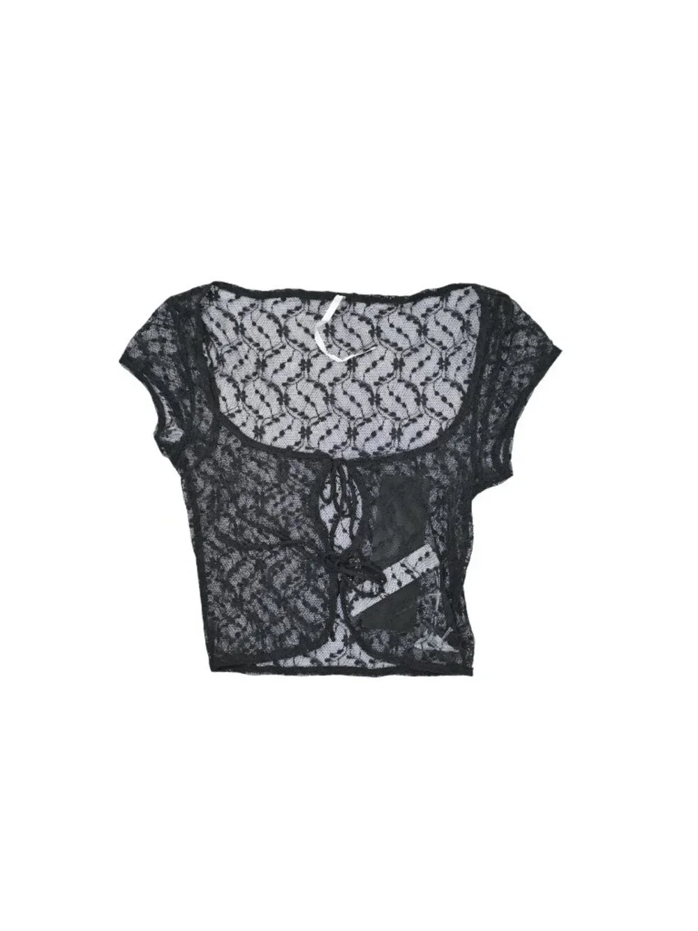 ARE YOU AM I Livli Top in Black - Picture 1 of 3